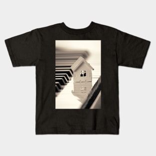 Piano Home Kids T-Shirt